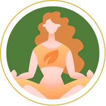 Tre' Grisby — yogi in meditation